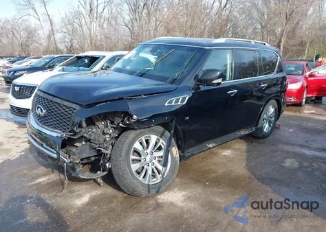 2017 Infiniti Qx80 z USA, uszkodzony, nr VIN JN8AZ2NF8H9643064